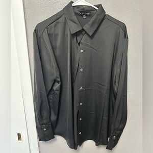 Women’s Satin Button Down